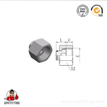 Metric Female Face Plug 9e Fitting